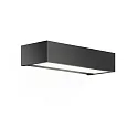 Luminaire mural BOX 25 N LED IP44, noir mat gradable