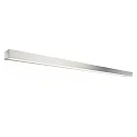 Luminaire mural BOX 150 N LED IP44, nickel satiné gradable