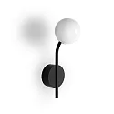 Luminaire mural PEP ONE G9 IP20, noir mat 