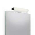 Luminaire mural RAY cylindrique, commutable IP20, noir mat 