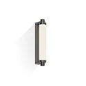 Luminaire mural VIENNA 40 IP44, mat, argent gradable
