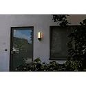 Lutec Luminaire mural d’extérieur CUBA avec détecteur de mouvement, avec caméra, Contrôle des apps IP44, anthrazit gradable