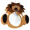 Luminaire à suspension LÖWE LEO à 1 flamme E14 IP20, saumon