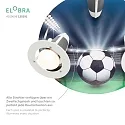 Elobra Rondell FUSSBALL-ARENA, 3x E14, green