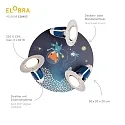 Elobra Luminaire de plafond LITTLE ASTRONAUTS ,,SPACE MISSION