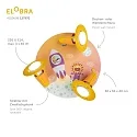 Elobra Luminaire de plafond LITTLE ASTRONAUTS ,,SPACE MISSION