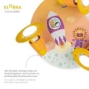 Elobra Luminaire de plafond LITTLE ASTRONAUTS ,,SPACE MISSION