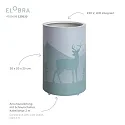 Elobra Lampe de table SCANDI ,,WALD