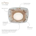 Elobra Luminaire de plafond SCANDI ,,WALD