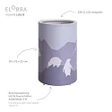 Elobra Lampe de table SCANDI ,,SAVANNE