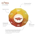 Elobra LED Ceiling luminaire DINOS LED board + 20 LED, 11W, 3000K, green