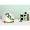 Elobra Lampe de table DINOS, bleu