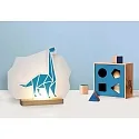 Elobra Lampe de table DINOS, bleu