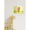 Elobra Pendant luminaire MAUS 25/40, E27, green, yellow