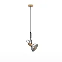 Luminaire à suspension CUBA 1 E14, chêne naturel