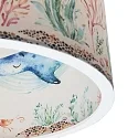 Elobra Lampe suspendue MEERRESTIERE E27, multicolore