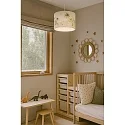 Elobra Luminaire à suspension JURASSIC E27 IP20, multicolore gradable