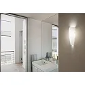 Fabas Luce Luminaire mural DEDALO haut bas, indirect E27 IP44, blanc opale
