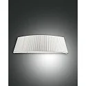 Luminaire mural DOROTEA E27 IP20, nickel satiné, blanche gradable