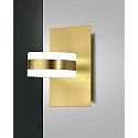 Luminaire mural DUNK pivotant IP20, laiton 
