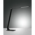 Lampe de bureau WASP CCT Switch, avec fonction de charge USB, avec variateur tactile IP20, noir mat gradable