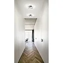 Fabas Luce Applique et plafonnier BARD IP20, satiné, noir gradable
