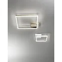 Fabas Luce BARD LED Ceiling luminaire 42x42cm, white
