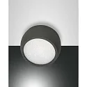 Downlight VASTO IP20, anthrazit, partiellement satiné gradable