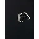 Fabas Luce Luminaire mural ARA rotatif, inclinable IP20, noir , blanche gradable