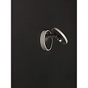 Fabas Luce Luminaire mural ARA rotatif, inclinable IP20, noir , blanche gradable