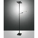 Plafonnier  IDEAL angulaire, avec spot LED, réglable, avec variateur tactile IP20, gradable