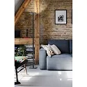 Lampadaire IDEAL angulaire, CCT Switch, inclinable, avec variateur tactile IP20, gradable