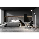 Fabas Luce Lampe de lecture REGINA dimmable, Tunable White, réglable IP20, aluminium, satiné gradable