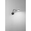 Fabas Luce Luminaire mural REGINA CCT Switch, réglable, avec variateur tactile IP20, gradable
