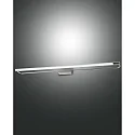 LED Wall luminaire RAPALLO, 1x 20W, 3000K, 2200lm, IP44, chromed