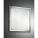 LED Cailing luminaire OSAKA LED, 1x 12W, 3000K, 1000lm, IP20, chromed