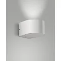 LED Wall luminaire LAO, 6W, 3000K, 540lm, IP65, white