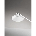 Fabas Luce Lampe de bureau PANAREA CCT Switch, réglable, avec variateur tactile IP20, argent, blanc mat gradable
