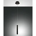 Luminaire à suspension PRADO IP20, satiné, noir gradable