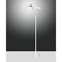 Lampadaire BEBA CCT Switch, réglable, avec variateur tactile IP20, argent mat gradable
