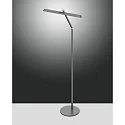 Lampadaire BEBA CCT Switch, réglable, avec variateur tactile IP20, argent mat gradable