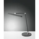Lampe de bureau BEBA CCT Switch, réglable, avec variateur tactile IP20, argent mat gradable