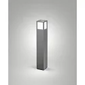 Borne d'éclairage SMUK E27 IP54, gris foncé