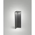 Fabas Luce Borne d'éclairage solaire FOLD avec capteur IP54, gris foncé