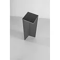 Fabas Luce Borne d'éclairage solaire FOLD avec capteur IP54, gris foncé