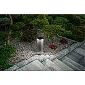 Fabas Luce Borne d'éclairage solaire FOLD avec capteur IP54, gris foncé