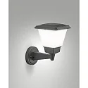 Luminaire mural d’extérieur LENA E27 IP54, gris foncé