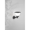 Fabas Luce Luminaire mural d’extérieur LENA E27 IP54, gris foncé