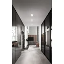 surface luminaire COIBA square IP20, satined, white
