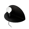 wall luminaire NIT E27 IP20, black matt